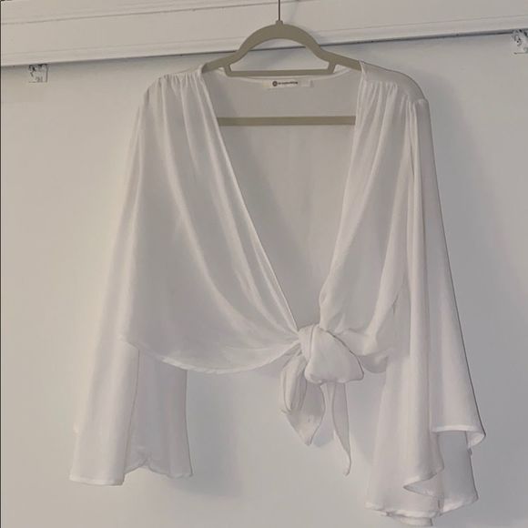 The Impeccable Pig Tops - Impeccable pig tie front top